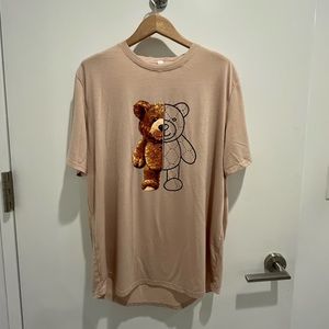 💛$3 if bundle - Large men’s t-shirt - Tan